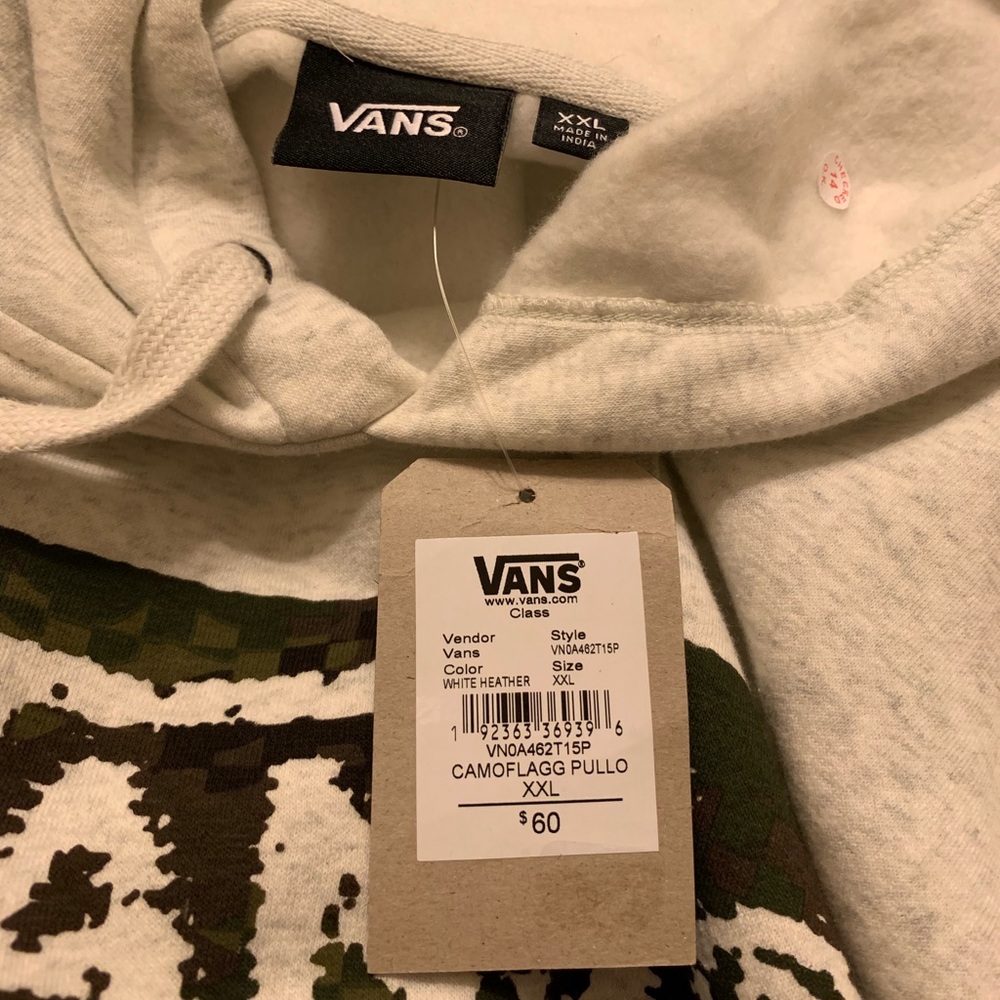 Vans Hoodie With Camo Logo XX - Picture 3 of 8
